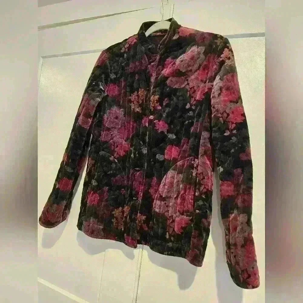 Vintage Handmade Floral Jacket - Picture 3 of 8